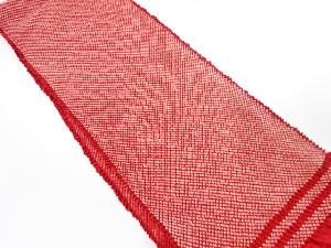 正絹　振袖用　絞り　帯揚げ